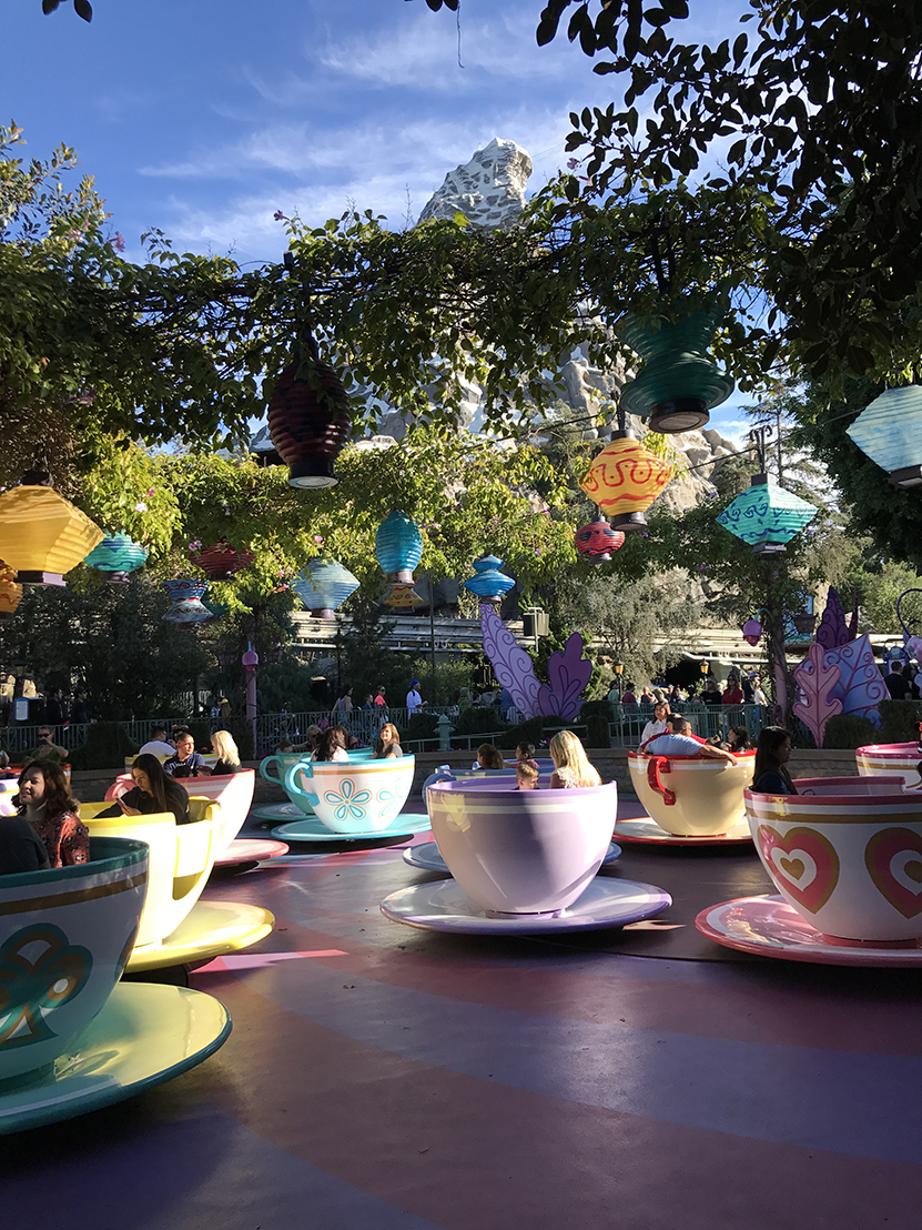 Mad Tea Party Fantasyland Disneyland teacups