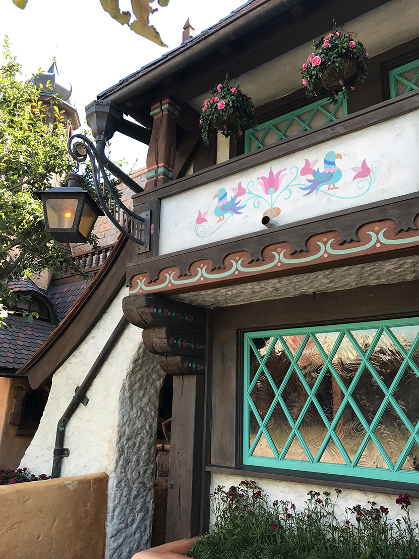 Exterior of Pinocchio's Daring Adventure Fantasyland Disneyland