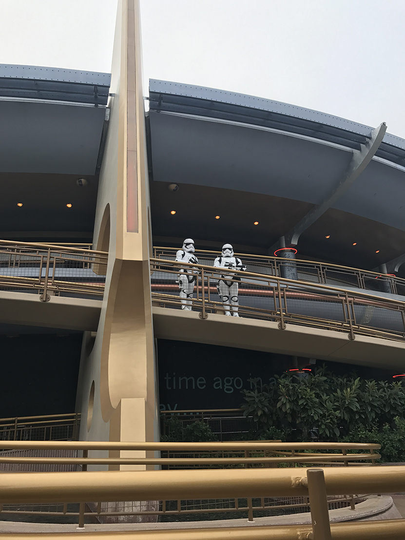 Pair of Stormtroopers in Tomorrowland