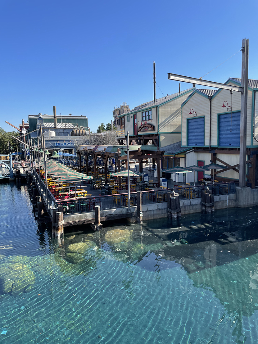 Pacific Wharf in Disney California Adventure
