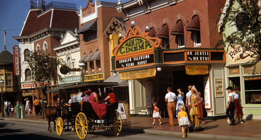 Vintage photo of Main Street Cinema