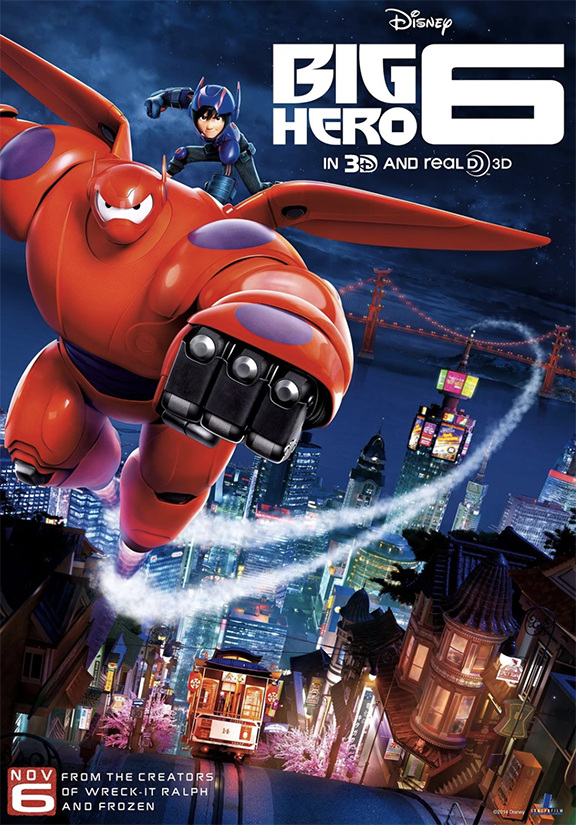 big hero 6 movie poster